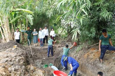 Phát hiện thêm hài cốt liệt sĩ thứ 3 tại An Nhơn Bắc