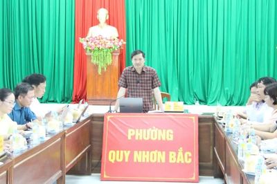 Giám sát tiến độ các dự án đầu tư ngoài ngân sách tại phường Quy Nhơn Bắc