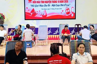 Gia Lai: Các cơ sở y tế tiếp nhận 548 đơn vị máu an toàn