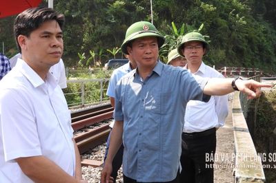 Lãnh đạo UBND tỉnh kiểm tra thực địa dự án xây dựng cửa khẩu thông minh tại khu vực mốc 1119-1120