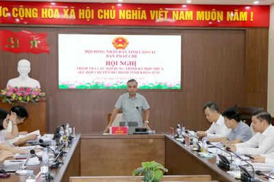 Lào Cai thẩm tra loạt chính sách quan trọng trước Kỳ họp thứ 6 - HĐND tỉnh khóa XVII
