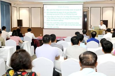 Doanh nghiệp Lào Cai cập nhật chính sách hội nhập và ưu đãi thương mại quốc tế