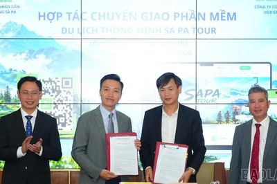 Phường Sa Pa: Hợp tác ứng dụng công nghệ trong phát triển du lịch và quản lý đất đai