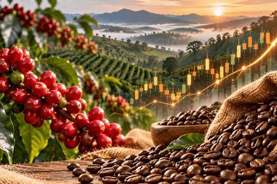 Giá cà phê hôm nay 13/10/2026: Tây Nguyên tăng giá, cao nhất 93.200 đồng/kg