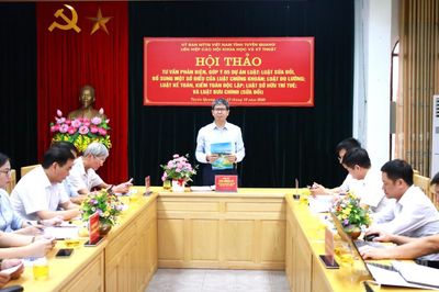 Góp ý 5 dự thảo Luật trình tại kỳ họp thứ 2 Quốc hội khóa XVI