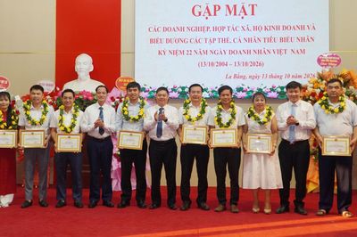 Xã La Bằng gặp mặt doanh nghiệp, hợp tác xã, hộ kinh doanh