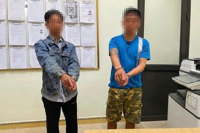 Công an phường Thục Phán phát hiện 4 đối tượng tàng trữ trái phép chất ma túy