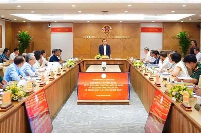 29 công trình được đề nghị xét Giải thưởng Hồ Chí Minh và Giải thưởng Nhà nước về khoa học và công nghệ đợt 7