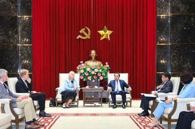 Hà Nội thúc đẩy hợp tác phát triển đô thị bền vững và tăng trưởng xanh với Đan Mạch