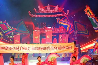 Khai mạc Liên hoan Sân khấu Hà Nội mở rộng năm 2026: Hội tụ sắc màu sân khấu tại Thủ đô