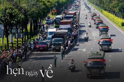731 liệt sĩ trở về giữa hoa trắng và vòng tay của người dân TP.HCM
