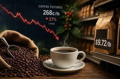 Tách cà phê được làm từ dầu thô