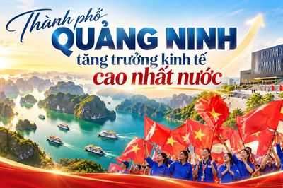 Thành phố Quảng Ninh tăng trưởng kinh tế cao nhất nước