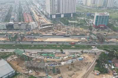 Nhiều dự án giao thông trọng điểm tại Hà Nội chậm tiến độ