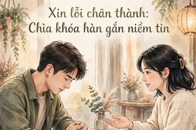 Xin lỗi chân thành: Chìa khóa hàn gắn niềm tin
