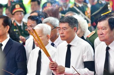 Thủ tướng Lê Minh Hưng dự Lễ truy điệu 731 hài cốt liệt sĩ tại TPHCM