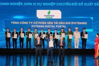 PVTrans được vinh danh 'Doanh nghiệp chuyển đổi số xuất sắc' tại Vietnam Digital Awards 2026