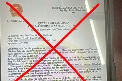 Lừa đảo bằng 'Lệnh bắt giữ' giả mạo