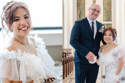 Mẹ đơn thân Việt U50 nên duyên với chàng trai Mỹ kém 6 tuổi, có đám cưới như mơ
