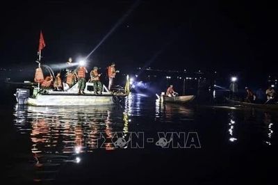 Tìm thấy thi thể nạn nhân mất tích vụ chìm thuyền tại Huế