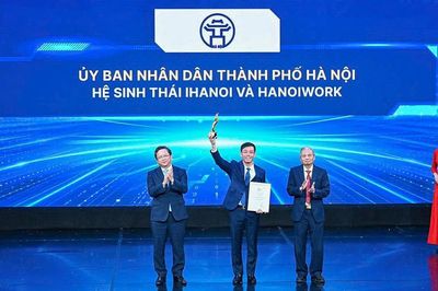 Hà Nội được vinh danh tại Giải thưởng Chuyển đổi số Việt Nam 2026