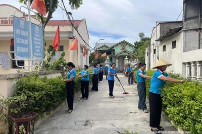 Các cấp hội phụ nữ tích cực hưởng ứng phong trào thi đua, cuộc vận động