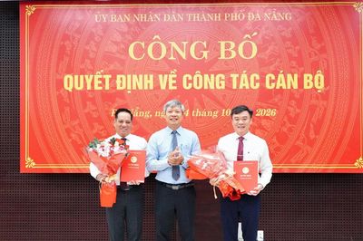 UBND thành phố Đà Nẵng công bố các quyết định về công tác cán bộ