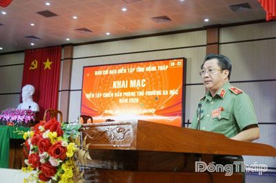 Phường Sa Đéc: Diễn tập chiến đấu phòng thủ năm 2026