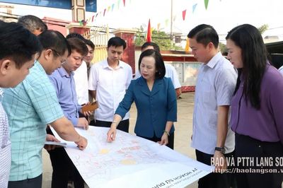 Lãnh đạo tỉnh khảo sát các địa điểm đề xuất thực hiện dự án Xây dựng mới Trường THPT Đông Kinh (Chu Văn An)