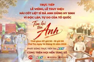 Lễ viếng, truy điệu và an táng hài cốt liệt sĩ được tìm thấy tại Công viên Lê Thị Riêng