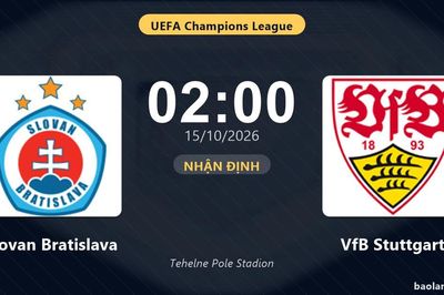 Nhận định Slovan Bratislava vs VfB Stuttgart: Điểm nóng cuộc đua tốp đầu