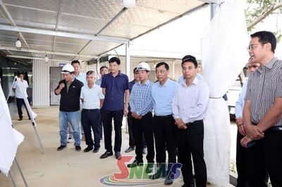 Đồng chí Phó Chủ tịch UBND tỉnh kiểm tra tiến độ các dự án giao thông trọng điểm