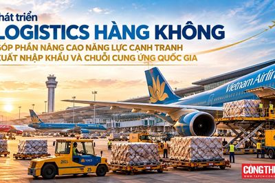 Phát triển logistics hàng không, góp phần nâng cao năng lực cạnh tranh xuất nhập khẩu và chuỗi cung ứng quốc gia