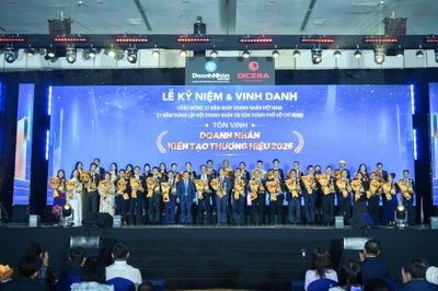 Hội Doanh nhân Sài Gòn vinh danh hơn 120 gương mặt tiêu biểu: Kiến tạo thương hiệu, lan tỏa giá trị nhân văn