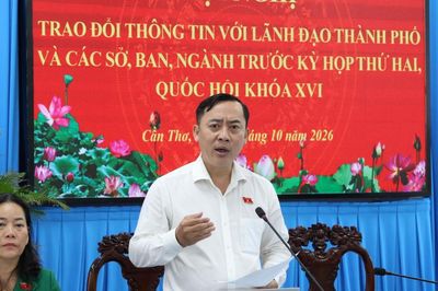 Đoàn ĐBQH TP. Cần Thơ làm việc với lãnh đạo thành phố, sở, ngành trước Kỳ họp thứ Hai, Quốc hội Khóa XVI