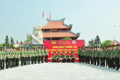 Cục An ninh nội địa tổ chức sinh hoạt chính trị tại Hưng Yên