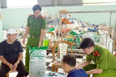 Đối tượng sản xuất phân bón giả quy mô lớn tại Cà Mau bị bắt