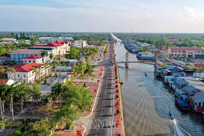 Xã Cái Nước đã hoàn thành 9/10 tiêu chí nông thôn mới