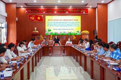 Giám sát thực hiện dân chủ ở cơ sở tại xã Tân Lộc