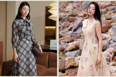 5 mẫu váy dài mặc lên là sang, nàng diện đi làm hay dạo phố đều cuốn hút