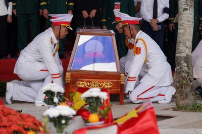 Trang nghiêm Lễ an táng 731 hài cốt liệt sĩ tại TP.HCM