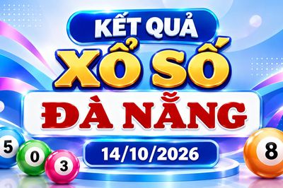 XSDNA 14/10 - Kết quả xổ số Đà Nẵng hôm nay ngày 14 tháng 10