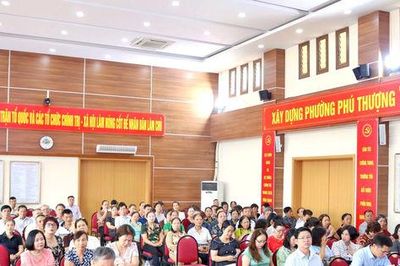 Phường Phú Thượng: Hơn 13.000 người đăng ký khám sức khỏe định kỳ