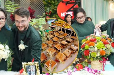 Đám cưới thuần chay của cô gái Việt và chàng trai Mỹ sau 8 năm yêu nhau