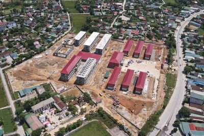 Niềm vui dưới mái trường nội trú khang trang nơi biên giới