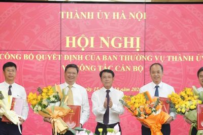 Ông Duy Hoàng Dương làm Giám đốc Sở Tư pháp Hà Nội, ông Nguyễn Anh Quân làm Bí thư xã Kim Anh