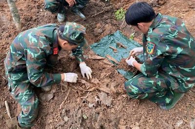 Quảng Ngãi quy tập 5 hài cốt liệt sĩ tại xã Đăk Pék