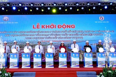 Tây Ninh khởi động hai dự án thành phần đường Vành đai 4 TPHCM