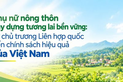 Phụ nữ nông thôn xây dựng tương lai bền vững: Từ chủ trương Liên hợp quốc đến chính sách hiệu quả của Việt Nam