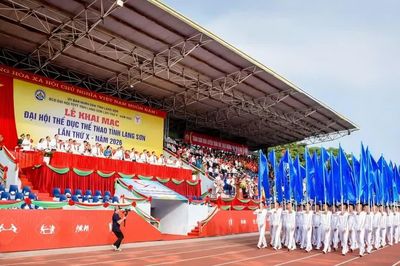 Khai mạc Đại hội Thể dục thể thao tỉnh Lạng Sơn lần thứ X năm 2026